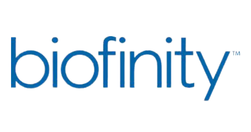 Biofinity contact lens logo
